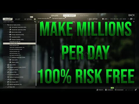 4 WAYS TO MAKE MILLIONS IN ESCAPE FROM TARKOV IN 0.12