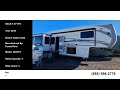 Check out this Video for a 2015 Forest River Cedar Creek 36CKTS(Stock #471413)  for sale by Pop RVs. This unit is located in Sarasota, FL