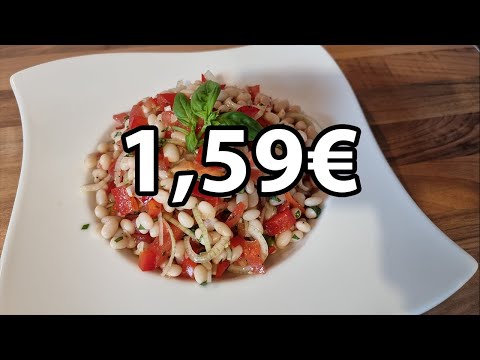 Protein Salat für 1,59€ Günstig Kochen | Mori kocht