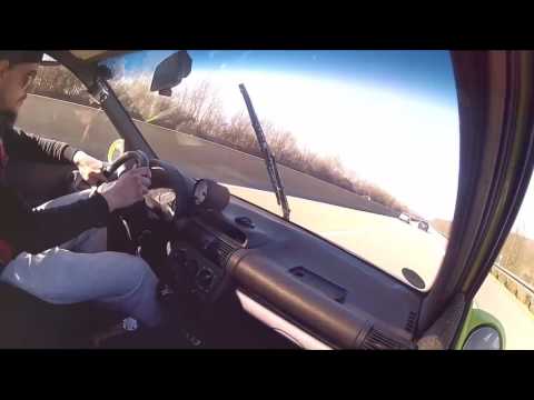 Opel corsa b acceleration 40km - 180km/h