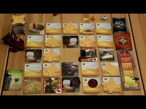 A Tiltott Sivatag társasjáték - d3meeples