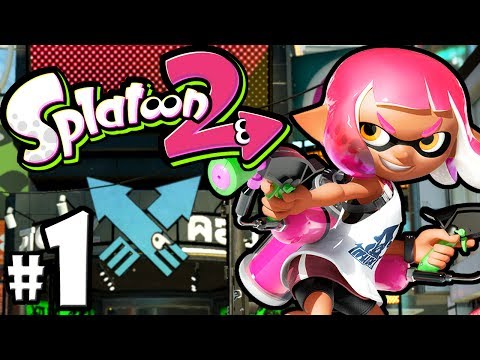 Splatoon 2 PART 1 - Nintendo Switch Gameplay Walkthrough - New Inkling, Pearl & Marina, Turf Wars