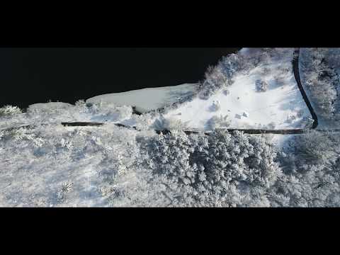 Woburn Mass - Snowstorm Aerial