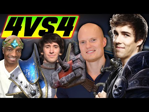 Grubby, Knoff, Dendi & Lacari JOIN FORCES in an Epic 4v4 session!