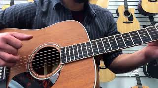 Video thumbnail for Larrivee D-03 Mahogany demo by jimlaabsmusic