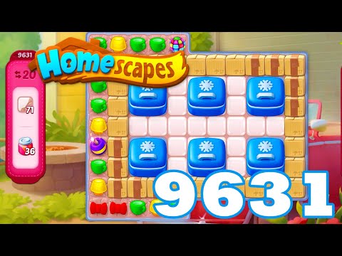 Homescapes Level 9631 HD | 3 - match puzzle game | Gameplay Walkthrough | android | GameGo Game IOS