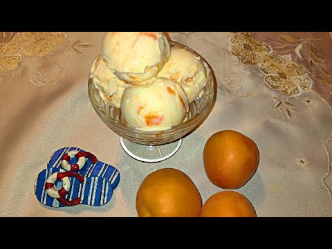 Мороженое абрикосовое Пошаговый рецепт