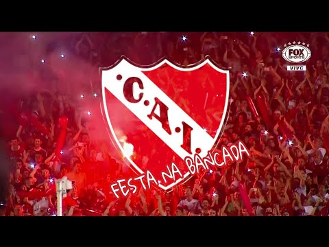 RECEPÇÃO DA TORCIDA DO INDEPENDIENTE NO JOGO CONTRA O FLAMENGO  🔴⚪