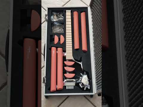 Teuffel Birdfish Electric Guitar – Rare 2000s Model in Apricot Matte – Complete with Original Case & Accessories image 15