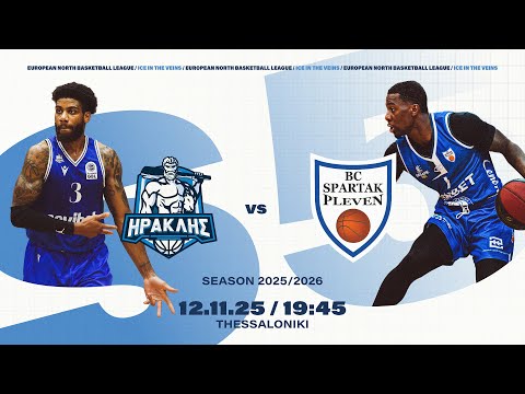 IRAKLIS B.C. v BC Spartak Pleven | Nov 12, 2025, 7:45 PM | ENBLeague 2025/26
