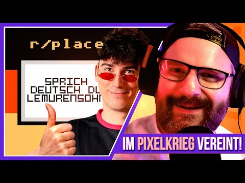 r/place von Deutschland dominiert - Gronkh Reaction