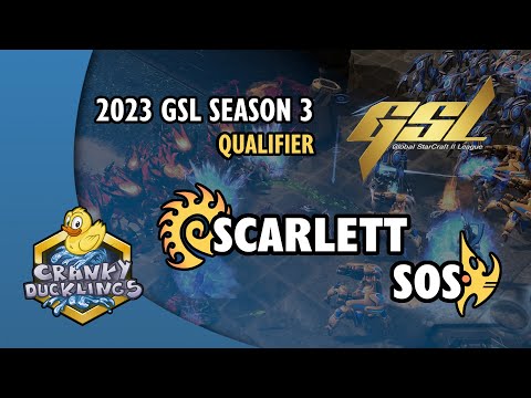 Scarlett vs sOs - ZvP | 2023 GSL Season 3: Qualifier | EPT StarCraft 2 Tournament