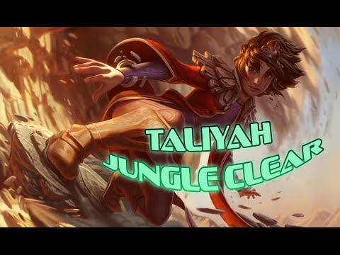 New Champion Taliyah Full Jungle Clear