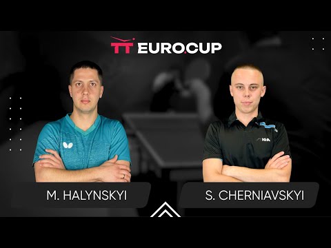 13:40 Mykola Halynskyi - Serhii Cherniavskyi 27.10.2024 TT Euro.Cup Ukraine Star. TABLE 3
