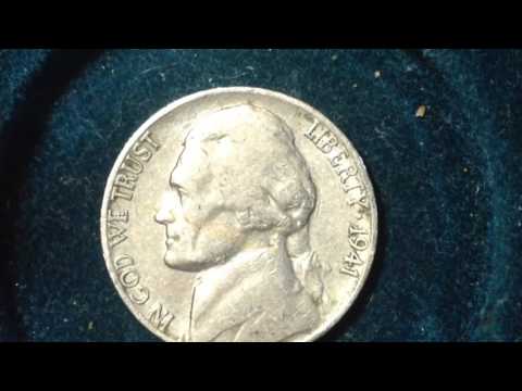 1941 San Francisco Mint Nickel