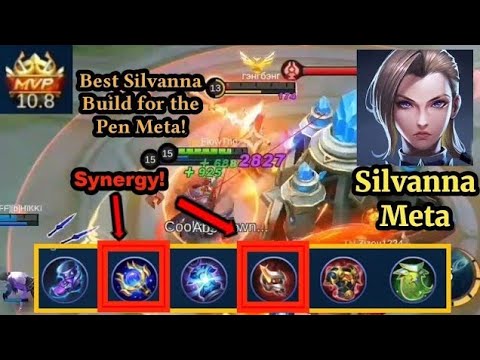 Silvanna Best Build for Pen Meta! / Mobile Legends Silvanna Gameplay