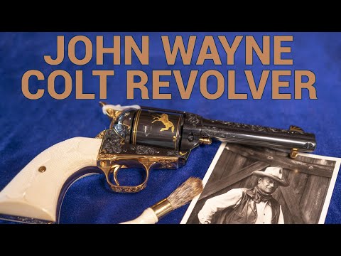 Very Rare John Wayne Colt Revolver