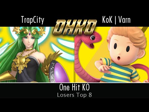 TrapCity (Palutena, Wolf, Mario) vs  KoK | Varn (Lucas) - Losers Top 8 - OHKO Smash Festival