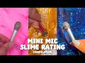 Rating Slime With A Mini Mic Satisfying Slime ASMR Compilation