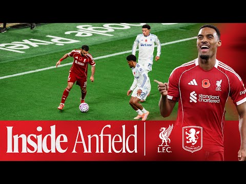 UNSEEN Tunnel cam from Liverpool vs Aston Villa | Inside Anfield