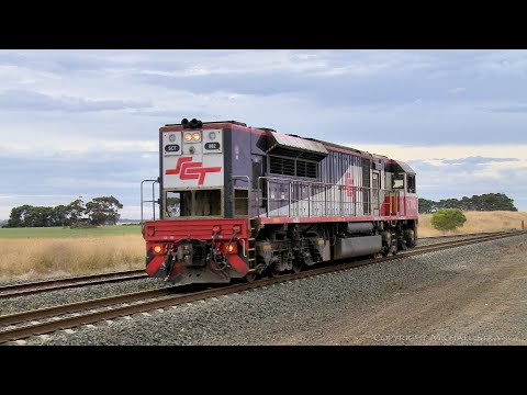 SCT002 Light Engine Long End Leading (13/3/2021) - PoathTV Australian Trains & Railways