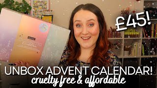 UNBOX TECHNIC BEAUTY ADVENT CALENDAR! Cruelty Free & Affordable Cosmetic Countdown Budget Makeup