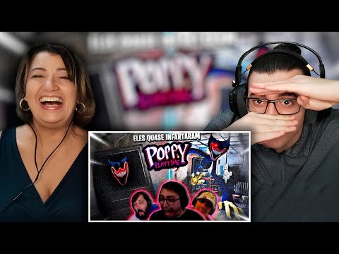 OS STREAMERS ENTRARAM EM DESESPERO NESSA CENA - MELHORES SUSTOS POPPY PLAY TIME [@JotaZsSan] *REACT*