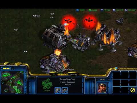 Starcraft Remastered Brood War Planetary Fortress TESAGI