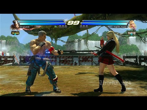 L7 255 Lili y Alisa Vs (Dimplesbish) Bryan y Miguel - Tekken Tag 2 ( Uchiha x24 ) GamePlay PS3