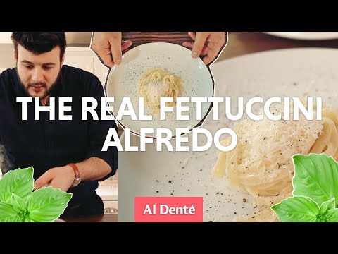 THE REAL FETTUCCINI ALFREDO //  Pasta Series EP. #1