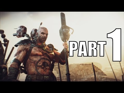 Mad Max Gameplay Walkthrough Part 1 [1080p HD 60fpsPS4]