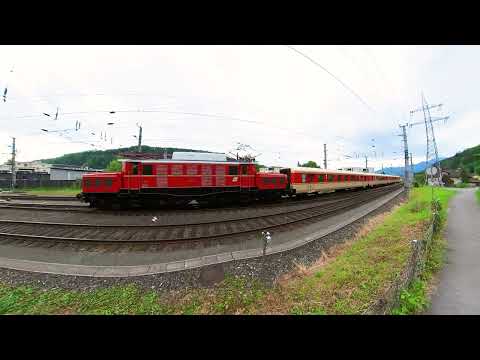 Sonderfahrt 150 Jahre Eisenbahn in Vorarlberg ( ÖBB 1020 )