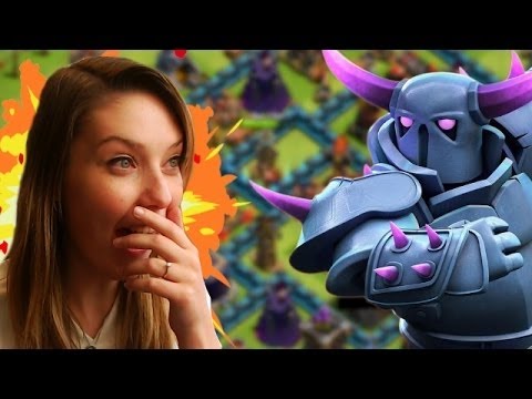 Clash of Clans Raid PEKKA-Heal Raidding Attack Standart spell