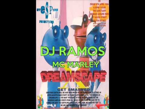 Dj Ramos Mc Marley @ Dreamscape 10 @ Sanctuary MK 8th April 94