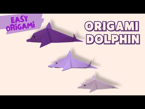 Pink Origami Penguin Tutorial Cute Paper Penguin Craft for Kids Beginners