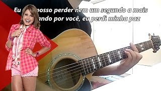 Atendendo a pedidos: NEM UM SEGUNDO - Jullie (Karaokê Acústico / Violão Instrumental) - com letra