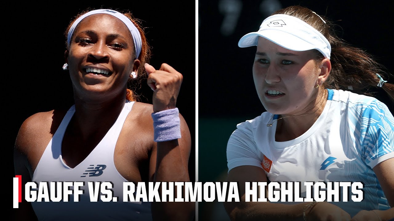 No. 3 Coco Gauff vs. Kamilla Rakhimova | Round 1 Highlights | 2026 Australian Open