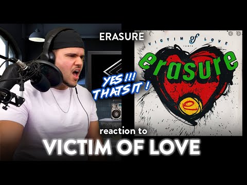 Erasure Victim of Love M/V Reaction (ERASURE SOARS!)  | Dereck Reacts
