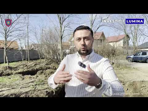 Au început lucrările la noul parc din Zona A a comunei Lumina