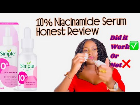 My Honest Review on Simple 10% Niacinamide Serum after using 3 bottles.