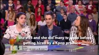 [ENG SUB] Kpop on French TV - Comment Ca Va Bien 150114