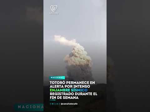 Totoró permanece en alerta por intenso enjambre sísmico registrado durante el fin de semana