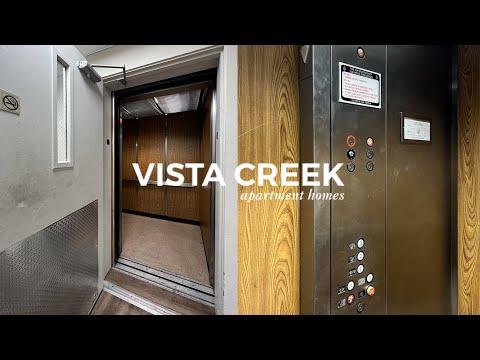 WEIRD United States Circle Button Hydraulic Elevator - Vista Creek Apartments - Castro Valley, CA