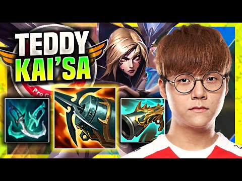 TEDDY IS SO CLEAN WITH KAI'SA! - T1 Teddy Plays Kai'sa ADC vs Samira! | Season 11