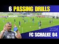 🔰FC Schalke 04 Training Session - 6 Passing drills