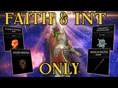 ELDEN RING (+DLC) But I Can ONLY Level INTELLIGENCE & FAITH
