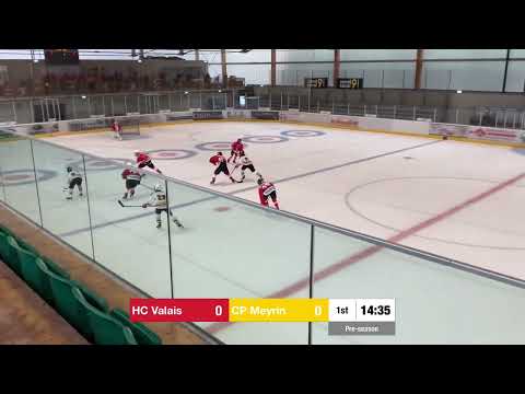 U15 : HC Valais Elite - CP Meyrin Top (preparation)