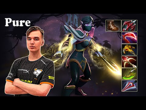 Pure - Templar Assassin Safelane with ATF Viper vs gpk Lina | Dota 2 7.30e Gameplay