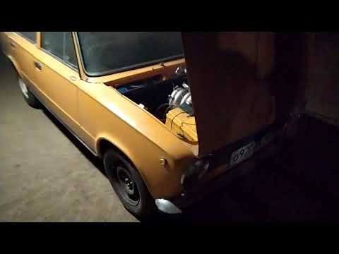1983 Lada 21013 1.6i. One of the first starts