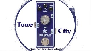 Video thumbnail for Demo of the Tone City - Durple (Overdrive) by Chris Benton
